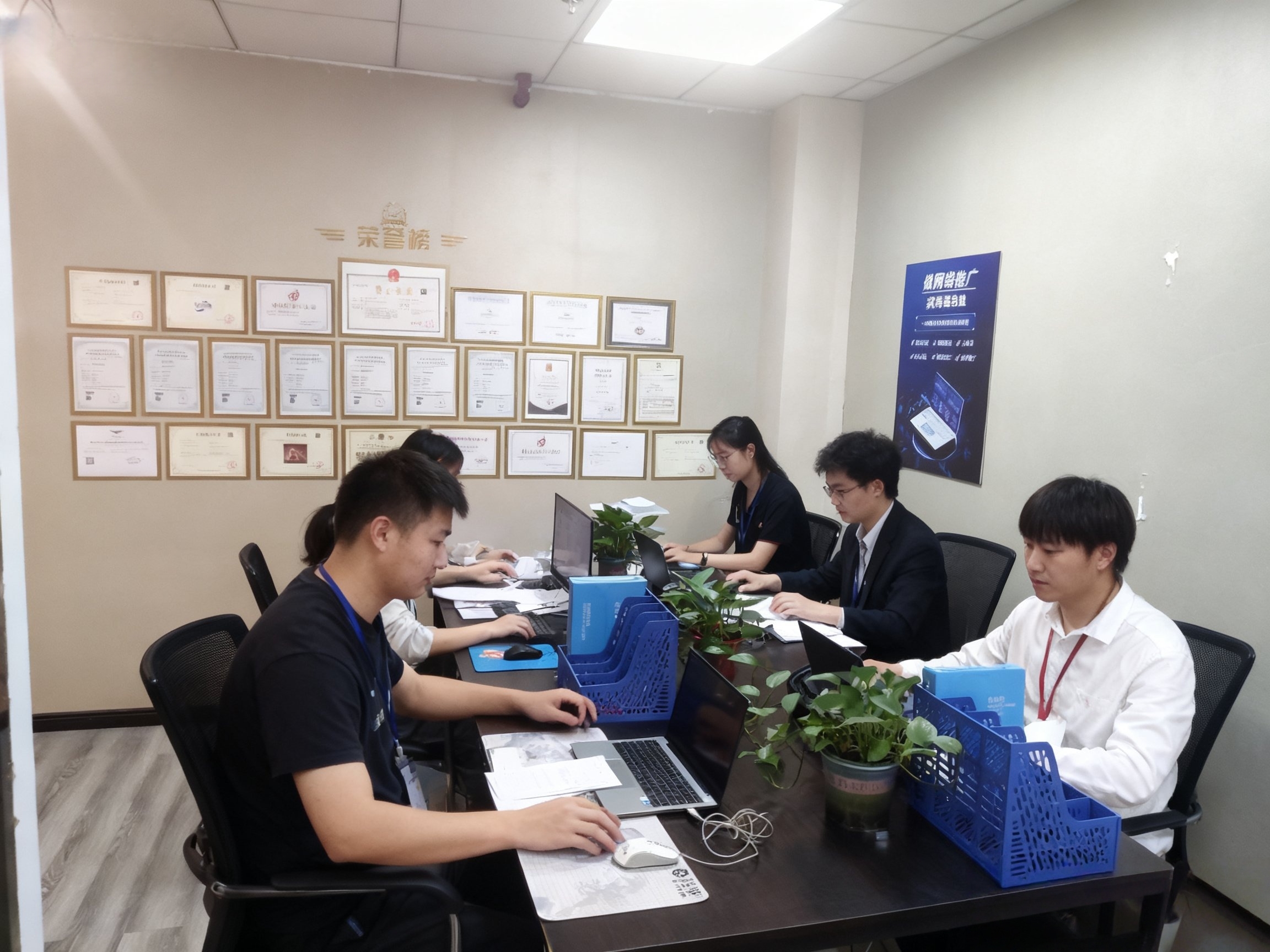 网推传媒有限公司团队协作与交付现场